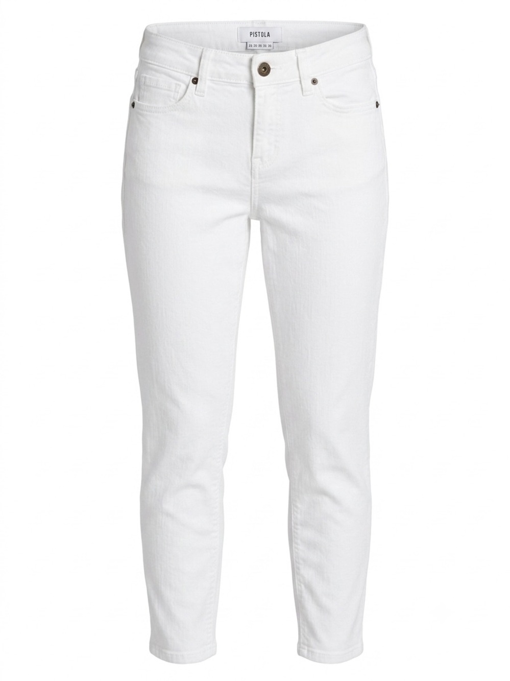 Pistola Women's White High-Rise Slim Jeans/ 28 / inseam 26”